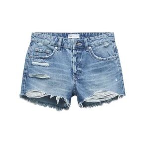 Zara TRF Denim Shorts